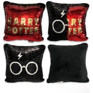 Harry Potter Pillow Reversible Sequins Throw Pillow